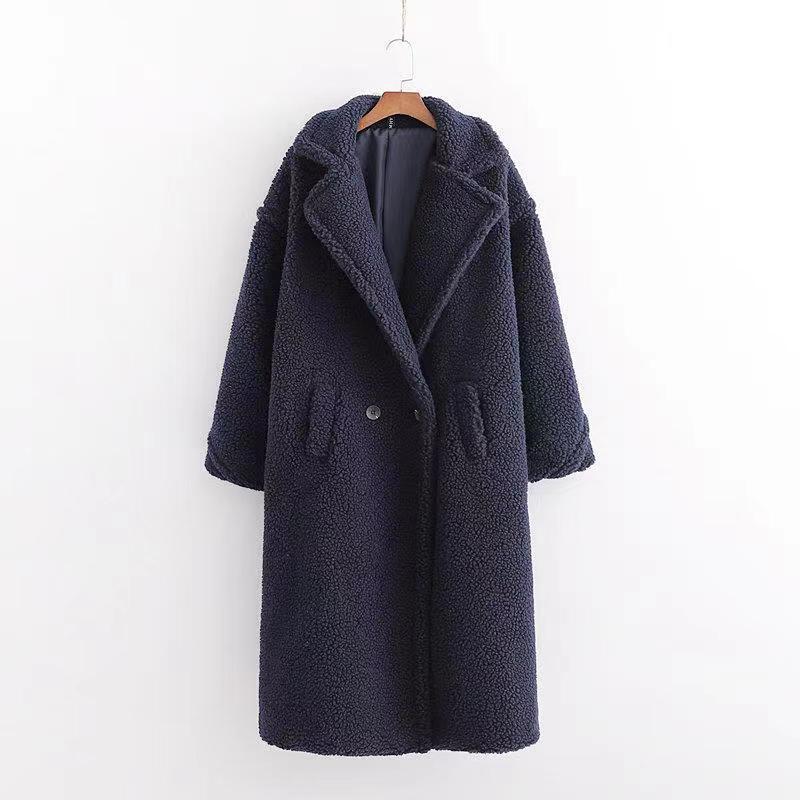 Long-sleeved Thickened Thermal Long Coat