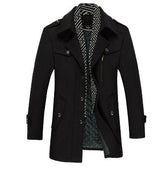 Padded cotton coat and wool coat