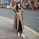 The Knee Temperament Loose And Thin Long Coat Women