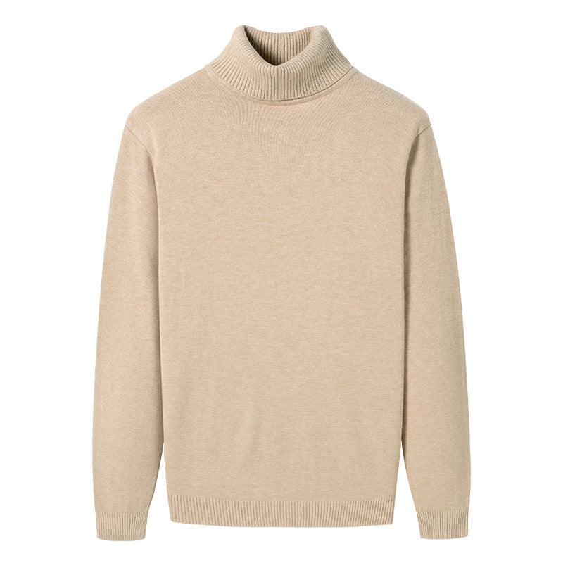 Suéter de cuello alto para hombre otoño e invierno