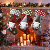 Christmas Decorative Supplies Lambswool Three-dimensional Christmas Socks