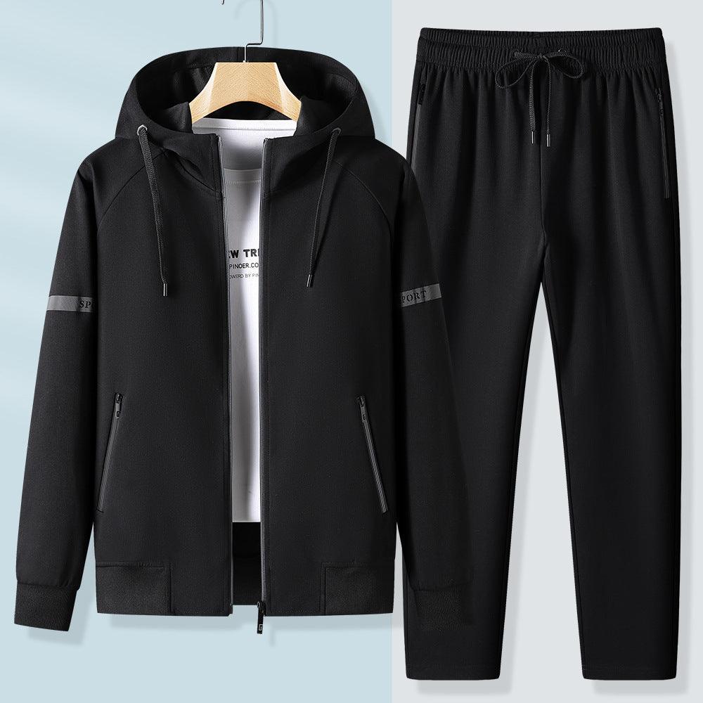 Korean-style Cotton Leisure Sports Suit - WOMONA.COM