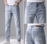 Men's Jeans Straight Fashion Slim Fit - WOMONA.COM