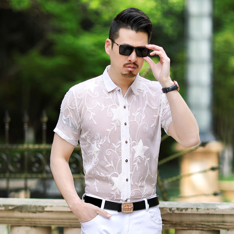 Summer New Style Men's Shirts Non-iron Casual Shirts - WOMONA.COM