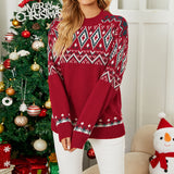 Sweater Loose Pullover Christmas Sweater - WOMONA.COM