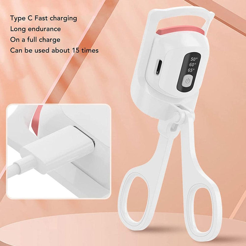 Mini Portable Electric Eyelash Curler - WOMONA.COM