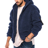 Warm Hooded Zipper Casual Jacket Coat - WOMONA.COM