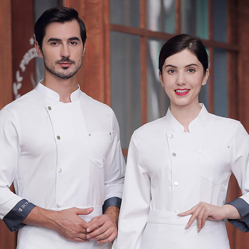 Chef Work Clothes Men And Women After Clothes Catering - WOMONA.COM