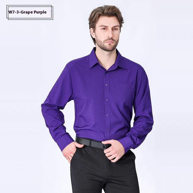 Business Professional Non-ironing Stretch Shirt - WOMONA.COM