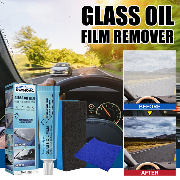 Car Windshield Glass Decontamination Rainproof Oil Film Remover - WOMONA.COM