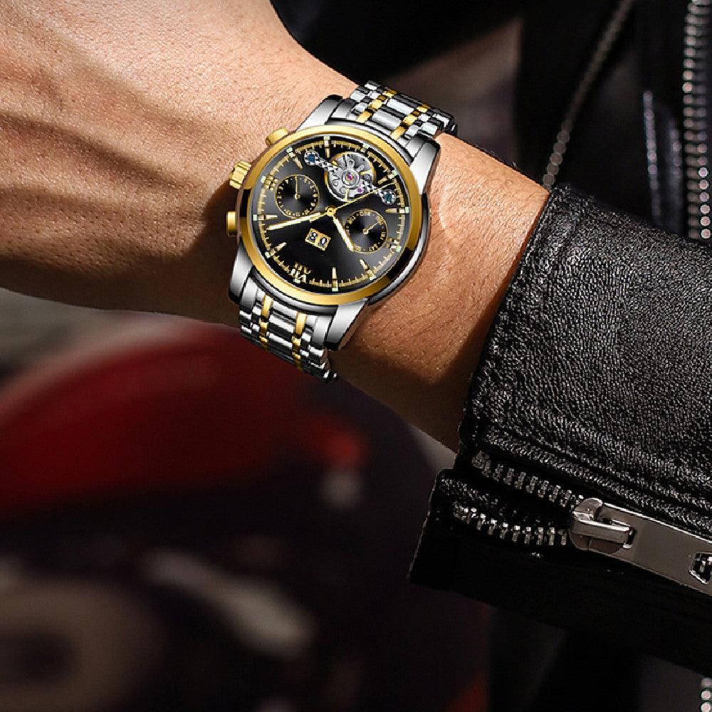 Fully Automatic Multifunctional Mechanical Watch - WOMONA.COM