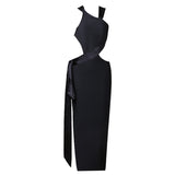 Women's Fashion Tight Irregular Dress - WOMONA.COM