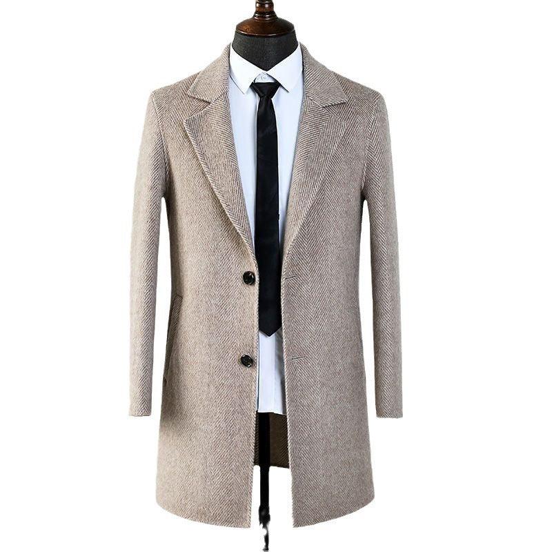 Double-faced Woolen Goods Wool Overcoat