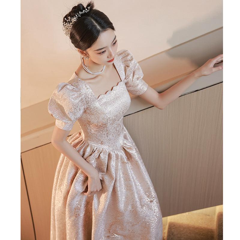 Women Evening Dresses Women Champagne - WOMONA.COM