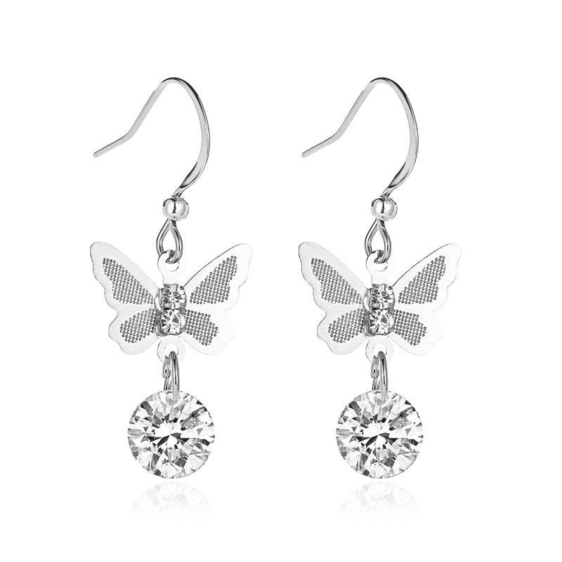 Short Gold-Tone Earrings