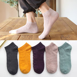 Casual Women's Lightweight Platform Sneakers Thin Pumpkin Socks Cotton Socks Set - WOMONA.COM