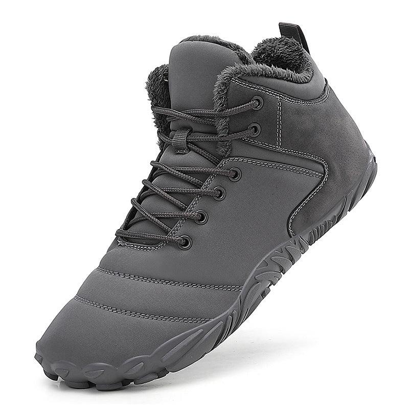 Casual Warm And Plush Thick Cotton Boots - WOMONA.COM