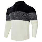 Men's Casual Cable Knit Pullover Sweater - WOMONA.COM