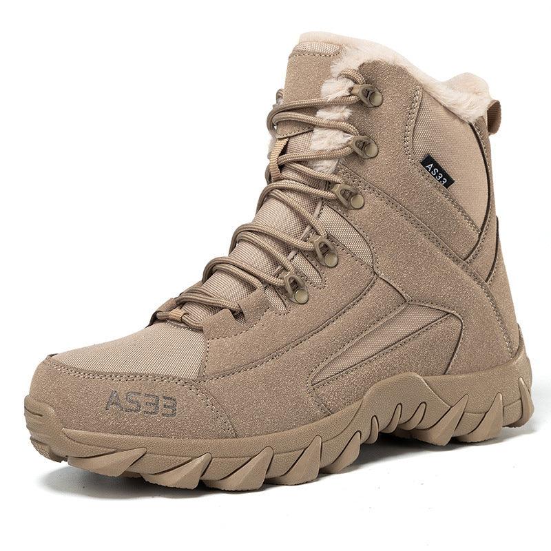 Non-slip Snow Boots Men's Platform - WOMONA.COM