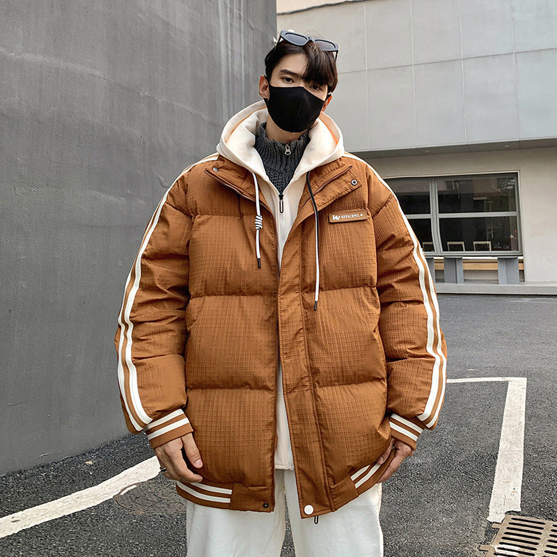 Fake Two Pieces Down Jacket Men's - WOMONA.COM