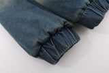 Denim Stand-up Collar Cotton-padded Coat - WOMONA.COM