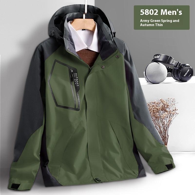 Shell Jacket Thin Windproof Waterproof Outdoor