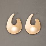 Exaggerated Oversized Fan-shaped Earrings - WOMONA.COM