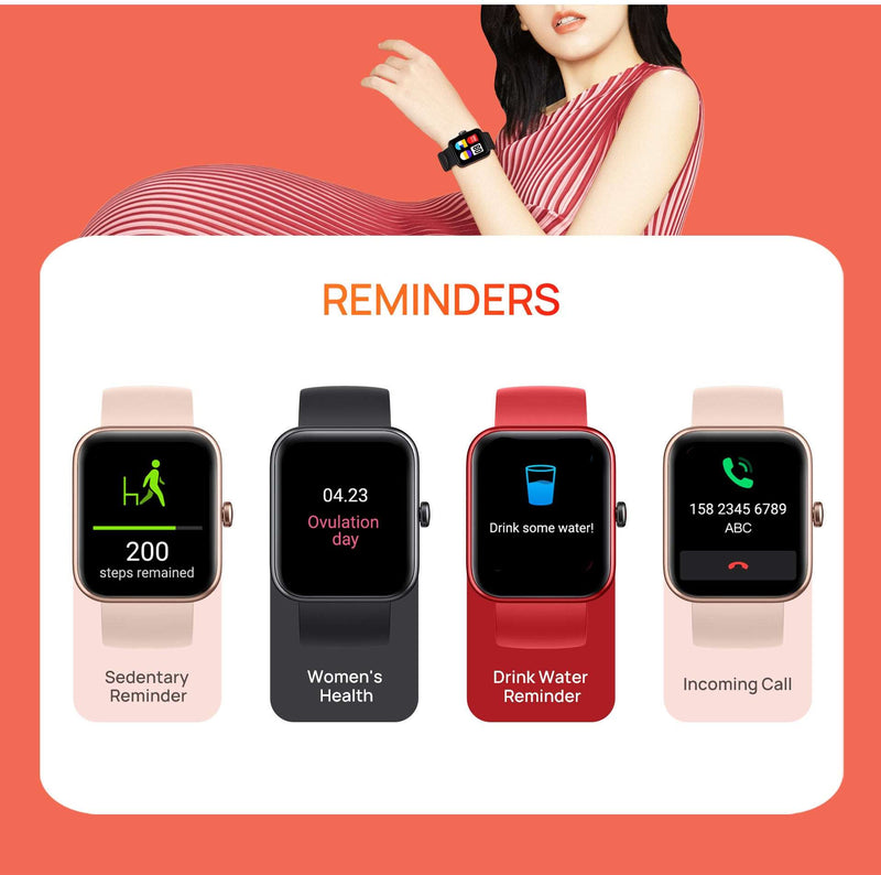 1.69 Inch 300mAh Multiple Sports Modes And Multiple Languages Watch - WOMONA.COM