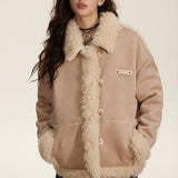 Cotton-padded Clothes Retro Loose Cotton Coat - WOMONA.COM