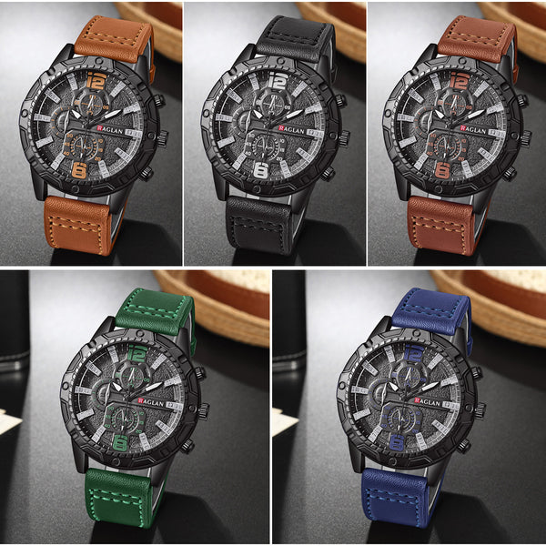 Reloj de cuarzo para hombre de negocios y moda