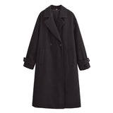 Coat Elegant Long Slimming Slim Fit 9 - WOMONA.COM