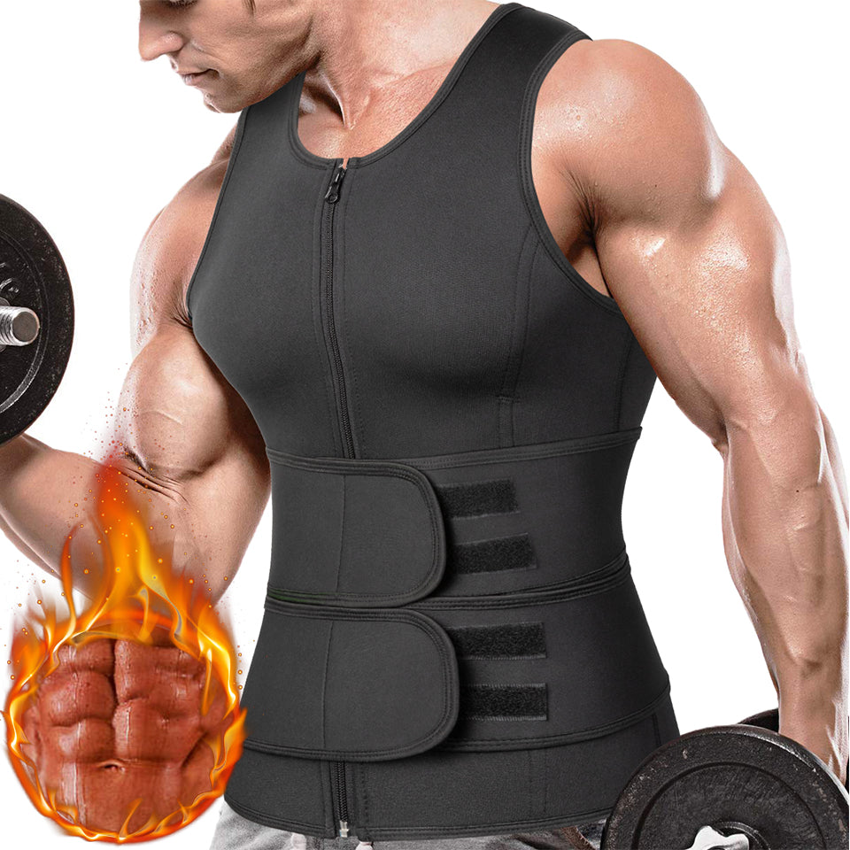 Men's Long Sleeve Sauna Sweat Shaper Top