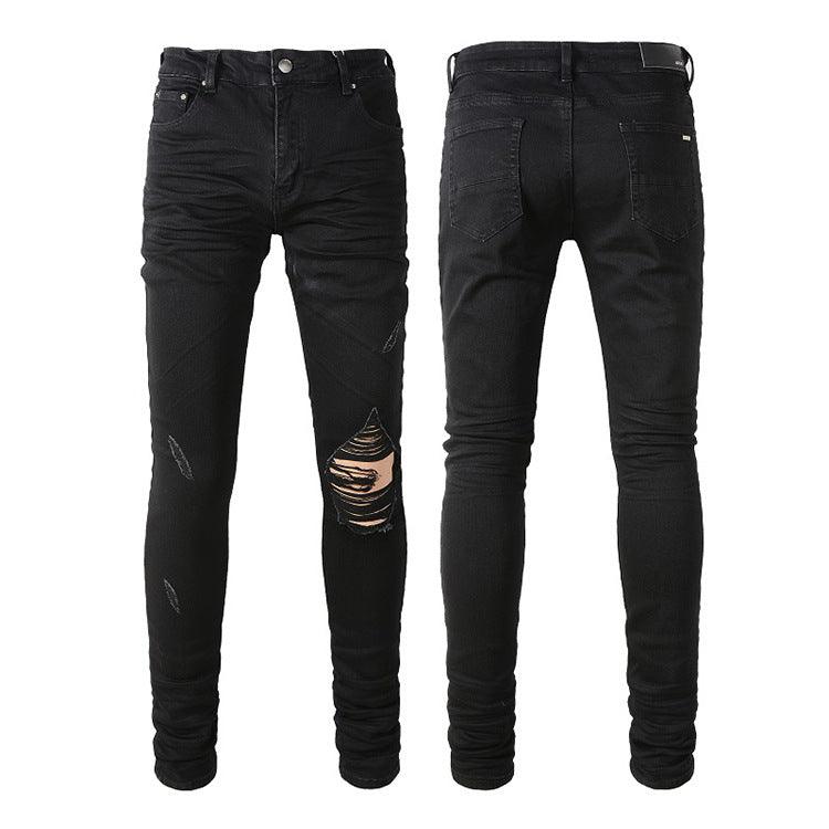 Men's Black Stretch Skinny Jeans