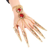 Famous Ethnic Style Ancient Belly Dance Set Dance Props Nails - WOMONA.COM