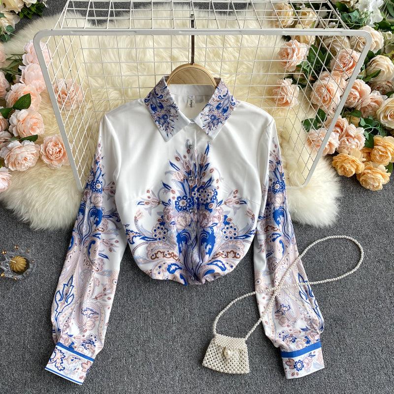 Loose And Thin Exotic Holiday Blouse Women - WOMONA.COM