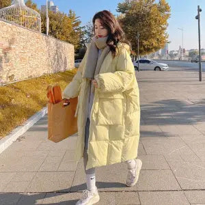 Korean Version Of Loose Padded Coat - WOMONA.COM