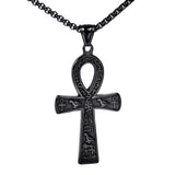 Cross Necklace Stainless Steel Pendant Necklace - WOMONA.COM