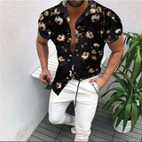 Men's Short-Sleeved Fashion Shirts - WOMONA.COM