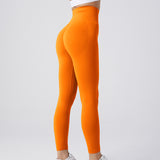 Seamless Leggings Yoga Pants Tummy Control Workout Running Yoga - WOMONA.COM