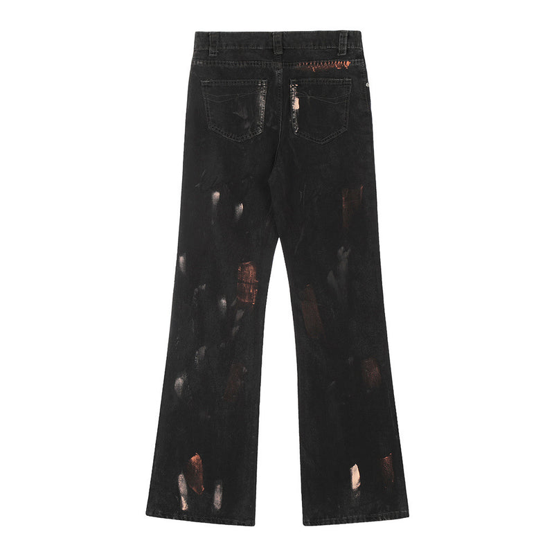 Fashion Splash-ink Painting Jeans For Men - WOMONA.COM