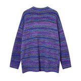 Autumn And Winter Men's Striped Cardigan Sweater - WOMONA.COM