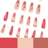 Women's Fashion Finished Product Fake Nails - WOMONA.COM