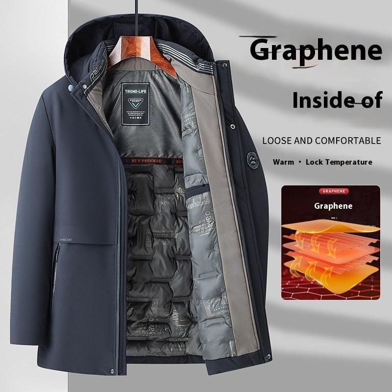 Winter Warm Leisure Graphene Cotton-padded Jacket - WOMONA.COM