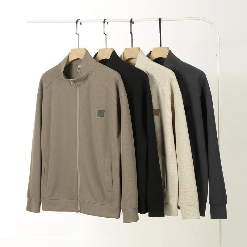 Men's Clothing New Waffle Hooded Sweater - WOMONA.COM