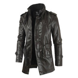 New Style Stand Collar Fleece-lined Thickened Coat