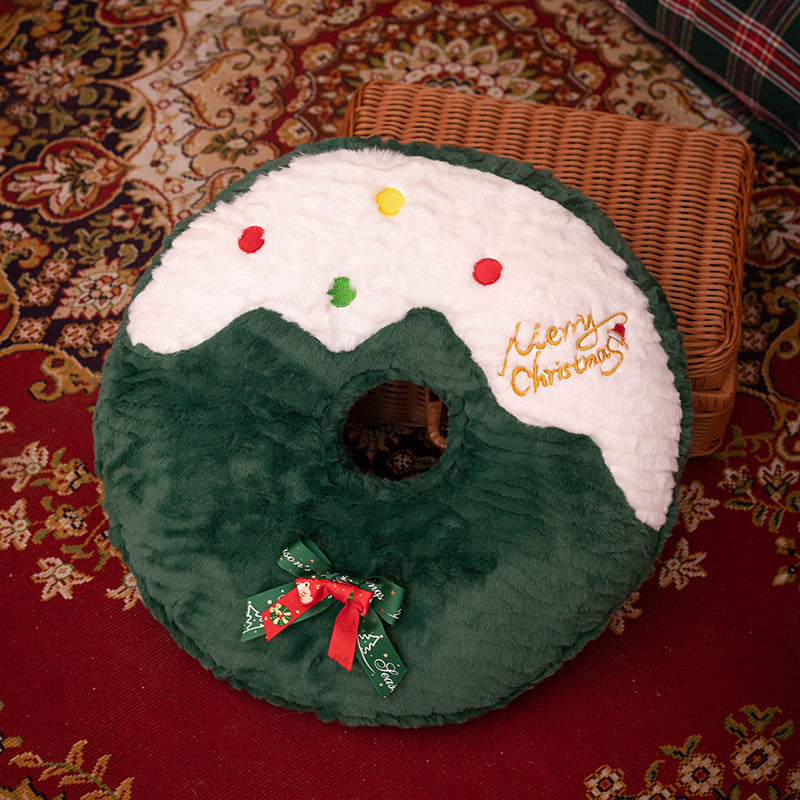 Almohada de peluche Árbol de Navidad Muñeco decorativo de regalo