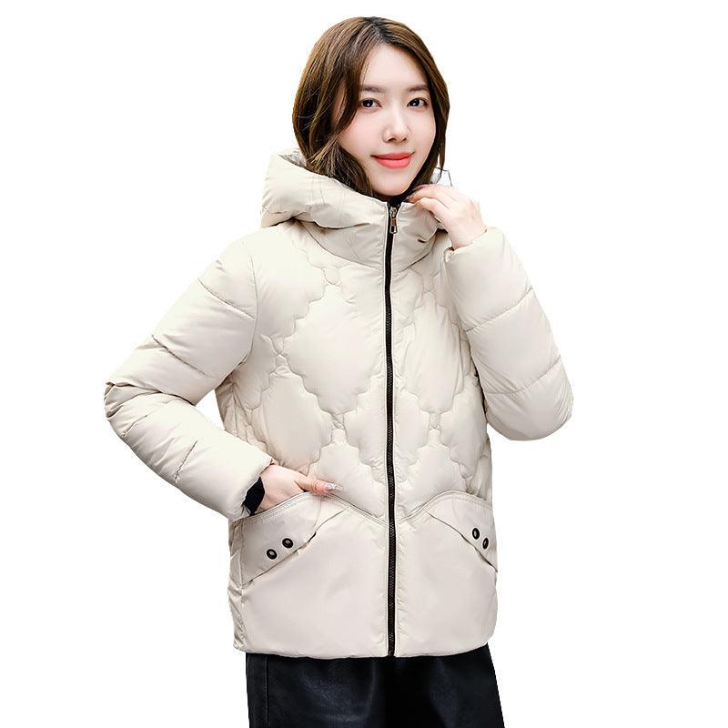 Cotton Coat Rhombus Thickened Cotton Coat