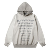 Fashion American Letters Printed Hoodie Men