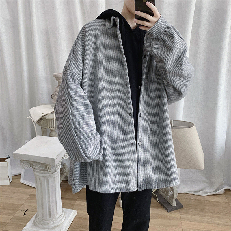 Korean Style Loose Work Coat All Match Clothes - WOMONA.COM