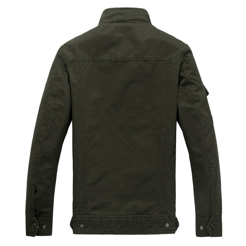 Men's Jacket Military Cargo Plus-size Casual Coat - WOMONA.COM